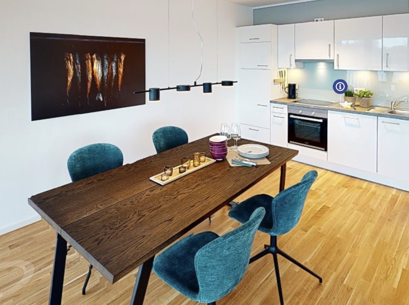 Essbereich Backbord Appartement