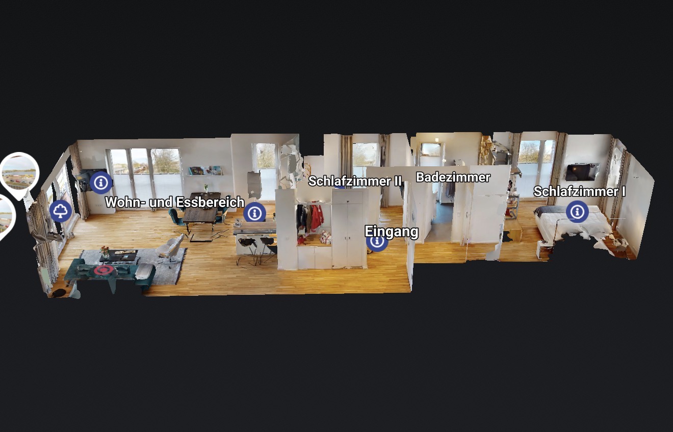 3D-Modell Schlei-Penthaus Steuerbord