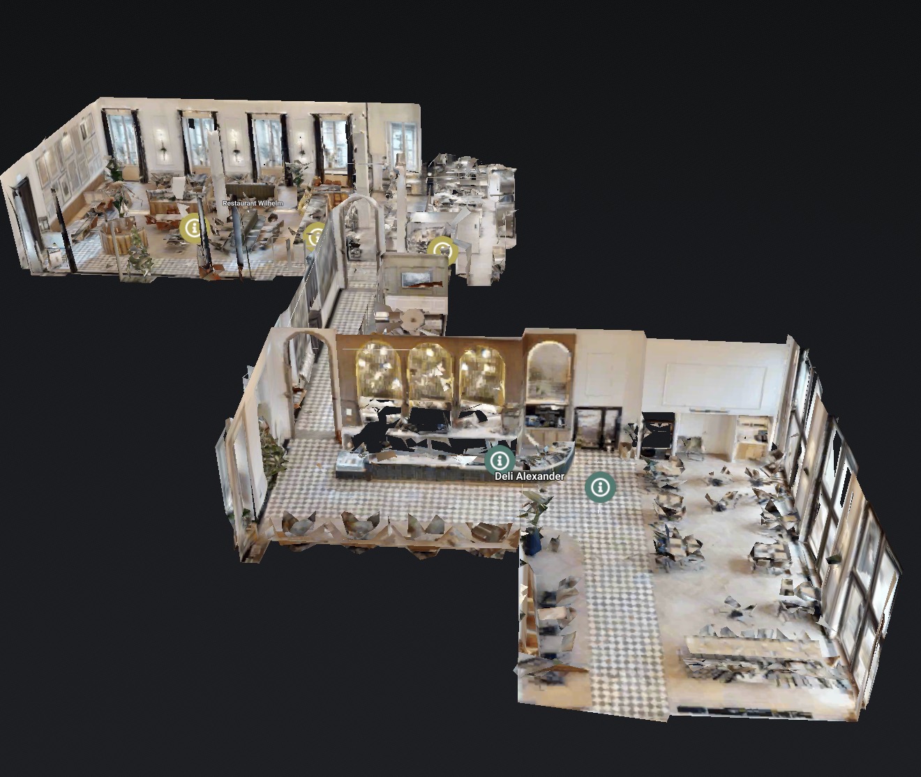 Brasserie Wilhelm – Innenansicht
